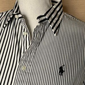 NWT Polo by Ralph Lauren Striped Button Down 8